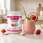Anti-Bloat Shake: Strawberry & Coconut